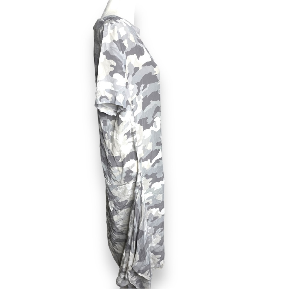 Pure Dkny camouflage silk set dres and jacket vintage size small - Picture 5 of 15